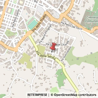 Mappa Via Giuseppe Chiarelli, 10 R, 74015 Martina Franca, Taranto (Puglia)