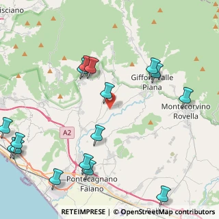 Mappa Via Toppola, 84090 Giffoni sei Casali SA, Italia (6.0025)