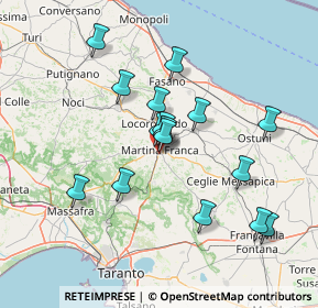 Mappa Via Papa, 74015 Martina Franca TA, Italia (13.96875)