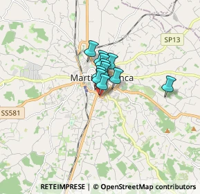 Mappa Via Papa, 74015 Martina Franca TA, Italia (0.89)