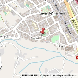 Mappa Via Raffaele Farano, 2, 84013 Cava de' Tirreni, Salerno (Campania)