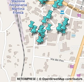 Mappa VIA ALESSANDRO FIGHERA IV, 74015 Martina Franca TA, Italia (0.116)