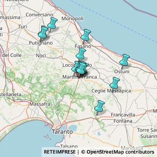 Mappa Strada Provinciale Taranto, 74015 Martina Franca TA, Italia (11.55786)