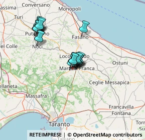 Mappa Via Eva Aquaro, 74015 Martina Franca TA, Italia (12.864)