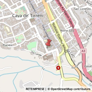 Mappa Via XXIV Maggio, 2 bis, 84013 Cava de' Tirreni, Salerno (Campania)