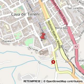 Mappa Via XXIV Maggio, 84013 Cava de' Tirreni SA, Italia, 84013 Cava de' Tirreni, Salerno (Campania)