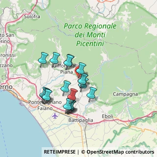 Mappa Via Flora, 84096 Montecorvino Rovella SA, Italia (6.74)