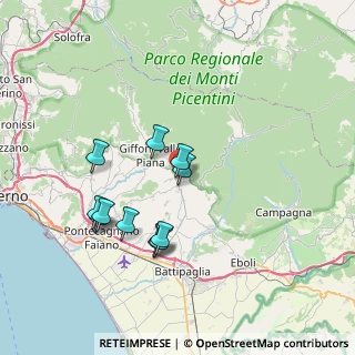 Mappa Via Flora, 84096 Montecorvino Rovella SA, Italia (7.26091)