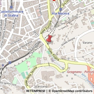 Mappa Viale Puglia, 15, 80053 Castellammare di Stabia, Napoli (Campania)