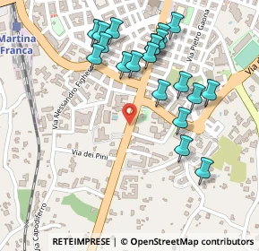 Mappa Via Taranto, 74015 Martina Franca TA, Italia (0.272)