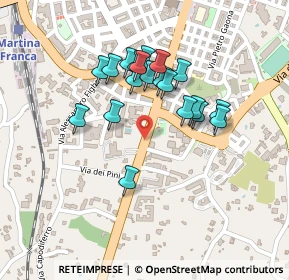 Mappa Via Taranto, 74015 Martina Franca TA, Italia (0.2035)