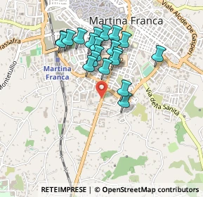 Mappa Via Taranto, 74015 Martina Franca TA, Italia (0.4285)