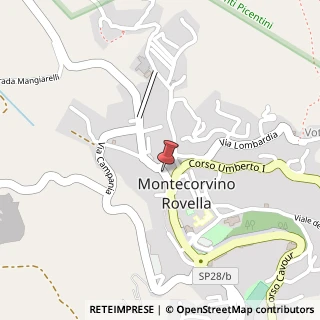 Mappa Via Roma, 29, 84096 Montecorvino Rovella, Salerno (Campania)