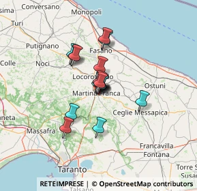 Mappa Via Francesco Guicciardini, 74015 Martina Franca TA, Italia (8.58706)