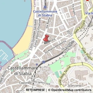 Mappa Via Nocera, 20, 80053 Castellammare di Stabia, Napoli (Campania)