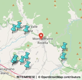 Mappa Via Torone, 84096 Montecorvino Rovella SA, Italia (6.10455)