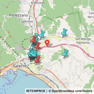Mappa Via Fontana di Genchi, 84135 Salerno SA, Italia (1.761)
