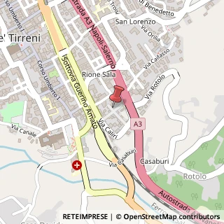 Mappa Via Alfonso Torre, 15, 84013 Cava de' Tirreni, Salerno (Campania)