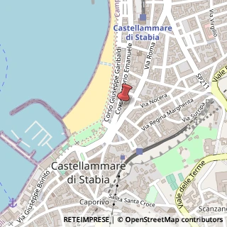 Mappa Corso Vittorio Emanuele, 42, 80053 Castellammare di Stabia, Napoli (Campania)
