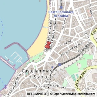 Mappa Corso Giuseppe Garibaldi, 10, 80053 Castellammare di Stabia, Napoli (Campania)