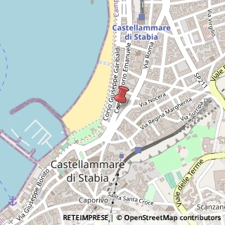 Mappa Corso Vittorio Emanuele, 80053 Castellammare di Stabia NA, Italia, 80053 Castellammare di Stabia, Napoli (Campania)