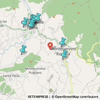 Mappa Via Mangiarelli, 84096 Montecorvino Rovella SA, Italia (2.58833)