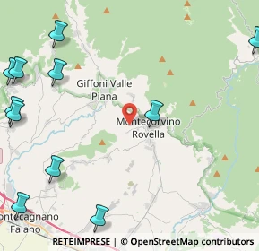 Mappa Via Mangiarelli, 84096 Montecorvino Rovella SA, Italia (7.09182)