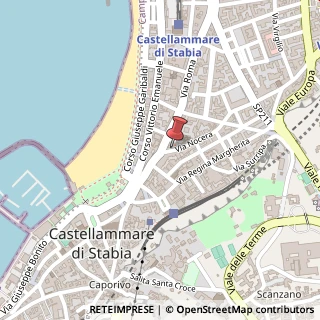 Mappa Via Nocera, 9, 80053 Castellammare di Stabia, Napoli (Campania)