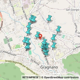 Mappa Via Starza, 80054 Gragnano NA, Italia (0.4255)