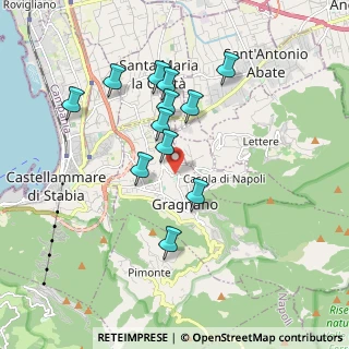 Mappa Via Starza, 80054 Gragnano NA, Italia (1.77333)