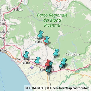 Mappa Via Porro, 84096 Montecorvino Rovella SA, Italia (8.9585)