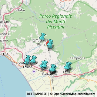 Mappa Via Porro, 84096 Montecorvino Rovella SA, Italia (8.764)