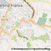 Map Martina Franca