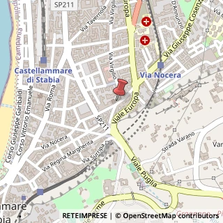 Mappa Via Giuseppe Cosenza, 39, 80053 Castellammare di Stabia, Napoli (Campania)