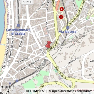 Mappa Viale Europa, 242, 80053 Castellammare di Stabia, Napoli (Campania)