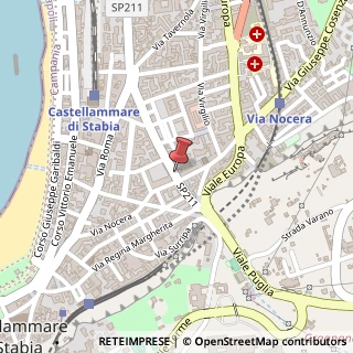 Mappa Via Guglielmo Marconi, 87, 80053 Castellammare di Stabia, Napoli (Campania)