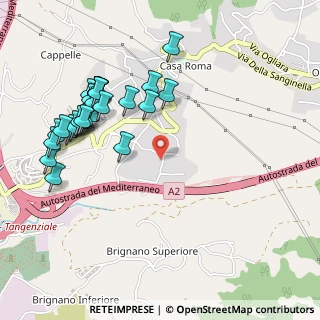 Mappa Via Casa Volpe, 84135 Salerno SA, Italia (0.6)