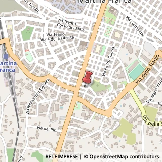 Mappa Via delle Arti, 11, 74015 Martina Franca, Taranto (Puglia)