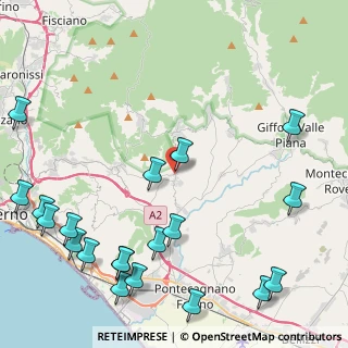 Mappa Via Tora di Pezzano, 84090 San Cipriano Picentino SA, Italia (6.5255)