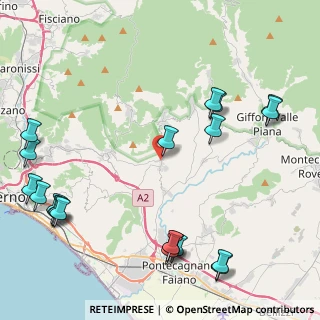 Mappa Via Tora di Pezzano, 84090 San Cipriano Picentino SA, Italia (6.2155)