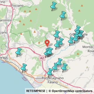 Mappa Via Tora di Pezzano, 84090 San Cipriano Picentino SA, Italia (4.756)