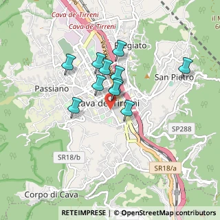 Mappa Via Alfonso Balzico, 84013 Cava de' Tirreni SA, Italia (0.70909)