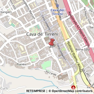 Mappa Via Biblioteca Avallone, 19, 84013 Cava de' Tirreni, Salerno (Campania)