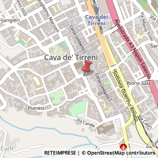 Mappa Via Biblioteca Avallone, 2, 84013 Cava de' Tirreni, Salerno (Campania)