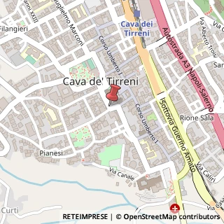 Mappa Via balzico a. 56, 84013 Cava de' Tirreni, Salerno (Campania)