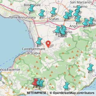Mappa Via Evangelista Torricelli, 80054 Gragnano NA, Italia (6.504)
