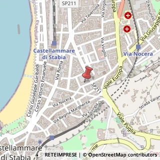 Mappa Via Nocera, 85, 80053 Castellammare di Stabia, Napoli (Campania)