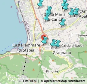 Mappa CAP, 80053 Castellammare di Stabia NA, Italia (2.45917)