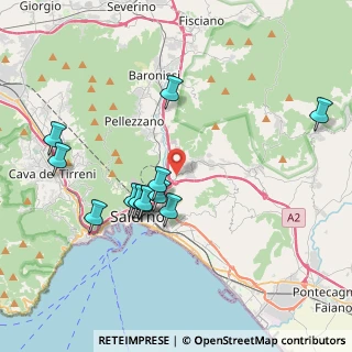 Mappa Via degli Etruschi, 84135 Salerno SA, Italia (4.1175)