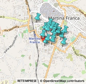 Mappa Via Bertani, 74015 Martina Franca TA, Italia (0.304)